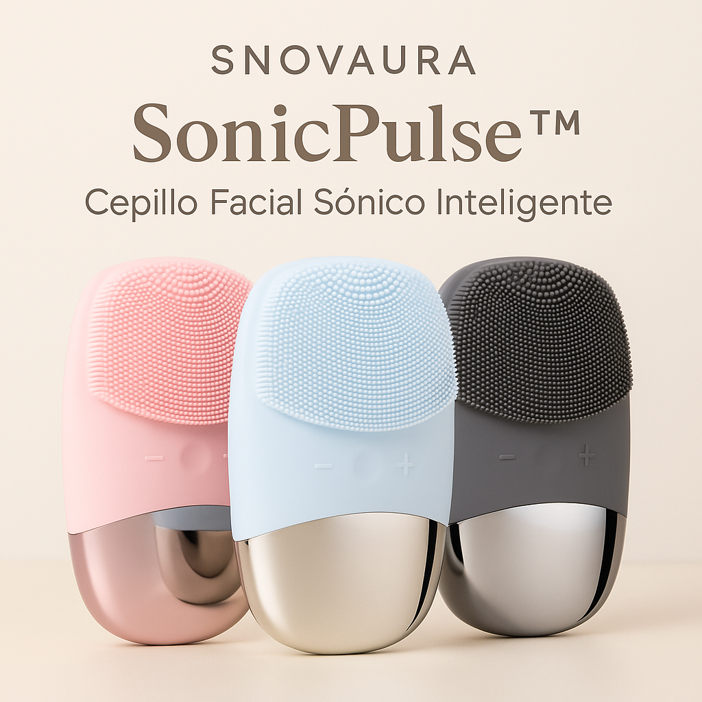 SonicPulse™ – Cepillo Facial Sónico Inteligente
