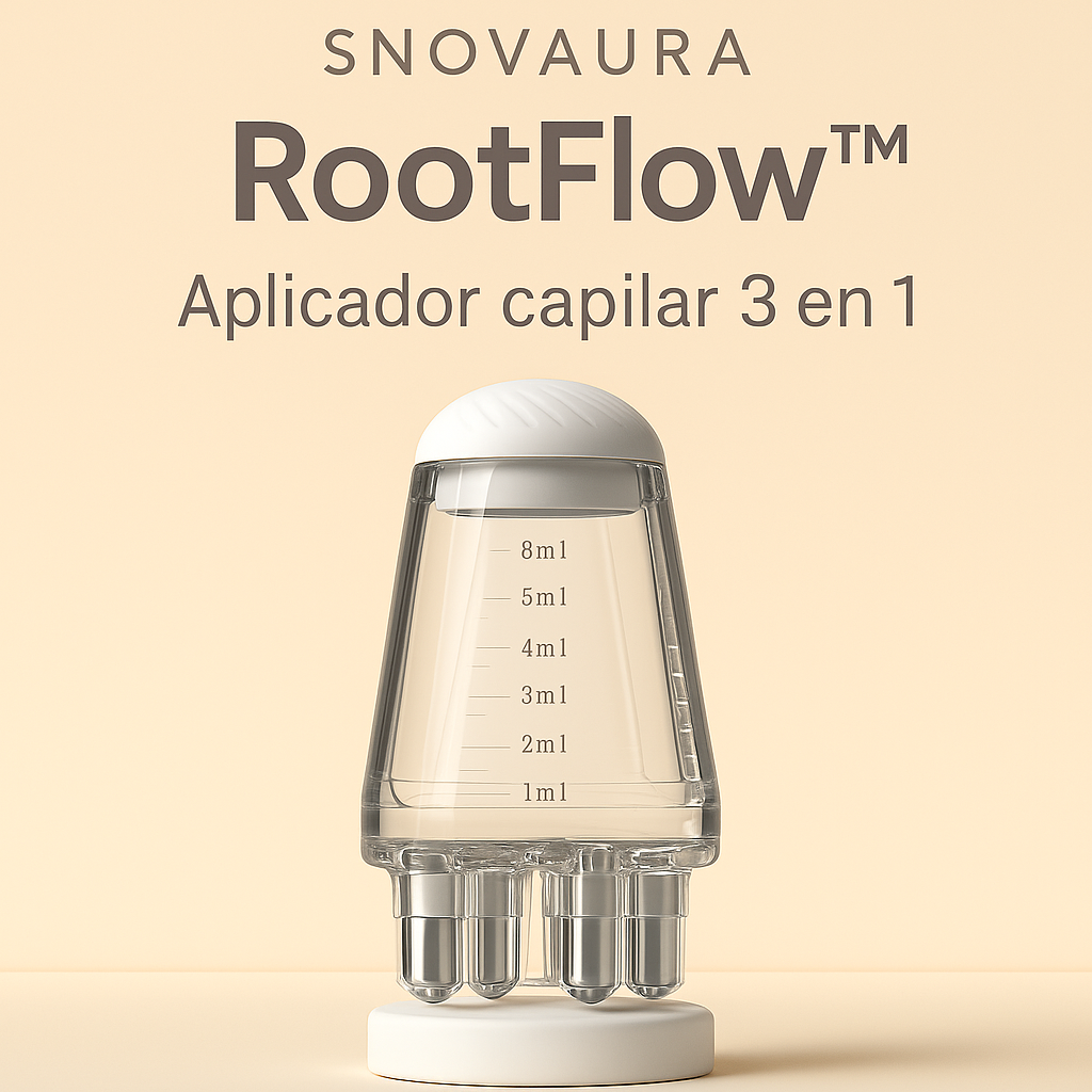 RootFlow™ – Aplicador capilar 3 en 1
